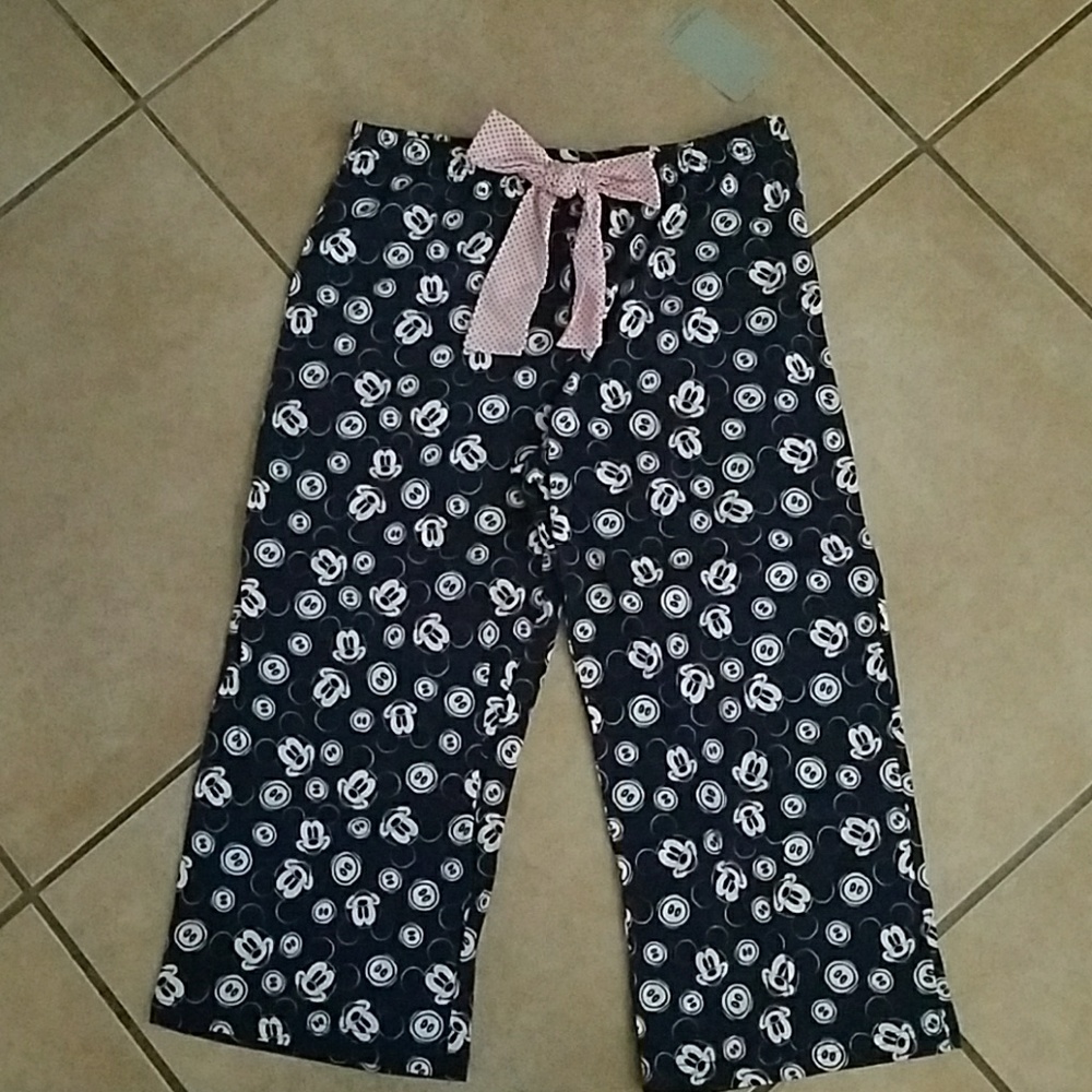 Disney Capri pajama bottoms.